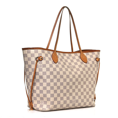 Louis Vuitton Damier Azur Neverfull MM 3 of 26