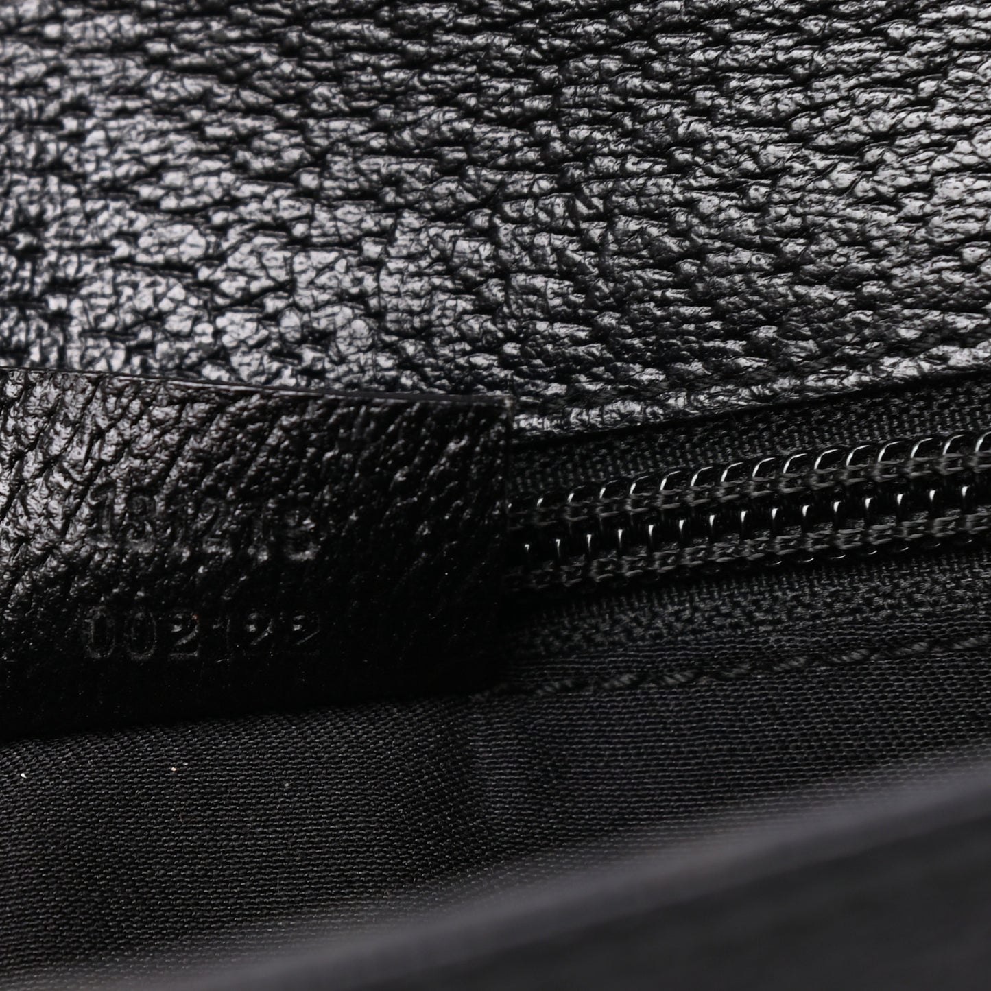 Calfskin Wristlet Clutch Black