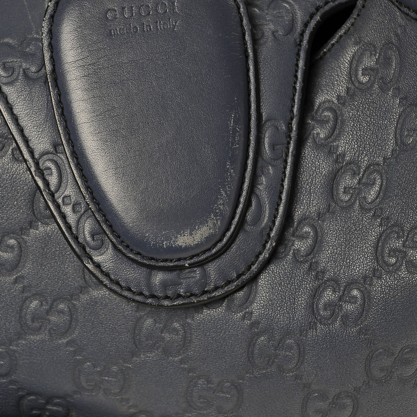 Guccissima Medium Emily Hobo Blue
