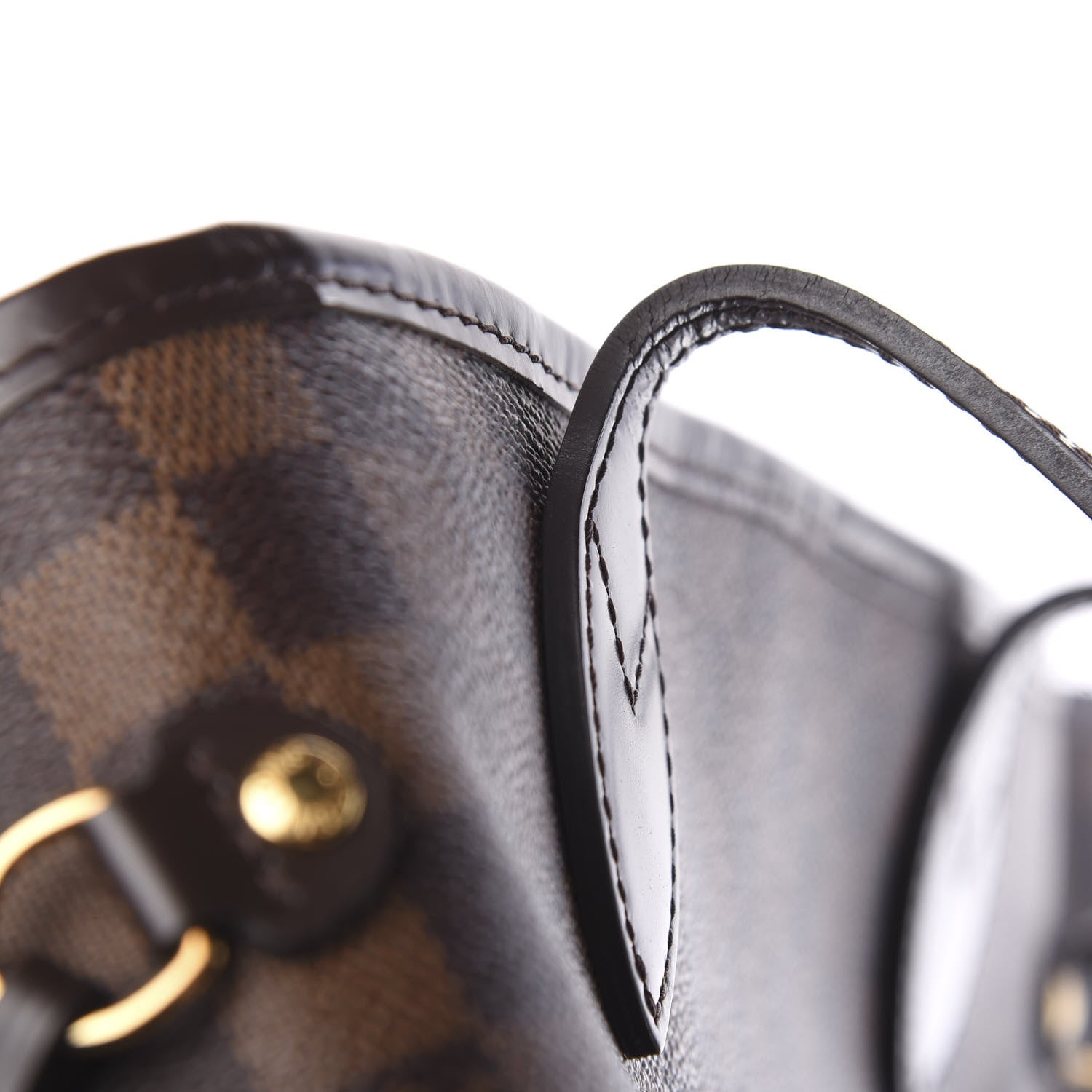 Louis Vuitton Damier Ebene Neo Neverfull MM Rose Ballerine 13 of 17