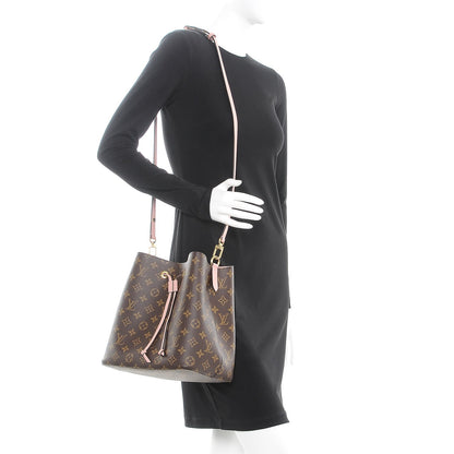 Louis Vuitton Monogram Neonoe MM Rose Poudre 3 of 15