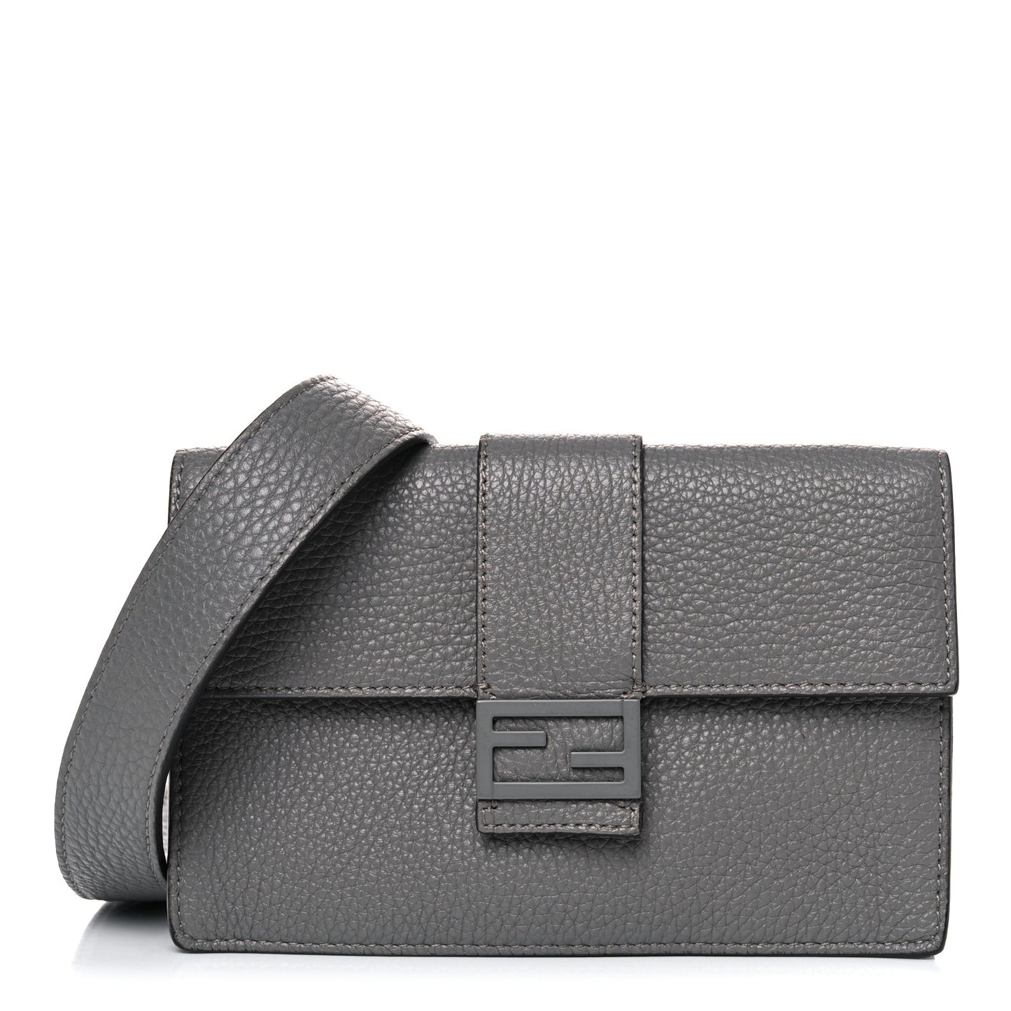 Cuoio Romano Monochrome Baguette Belt Pouch Argilla