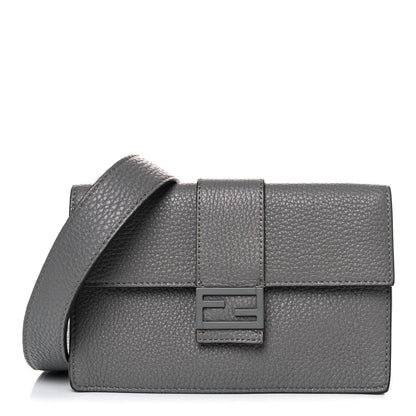 Fendi Cuoio Romano Monochrome Baguette Belt Pouch Argilla 1 of 11