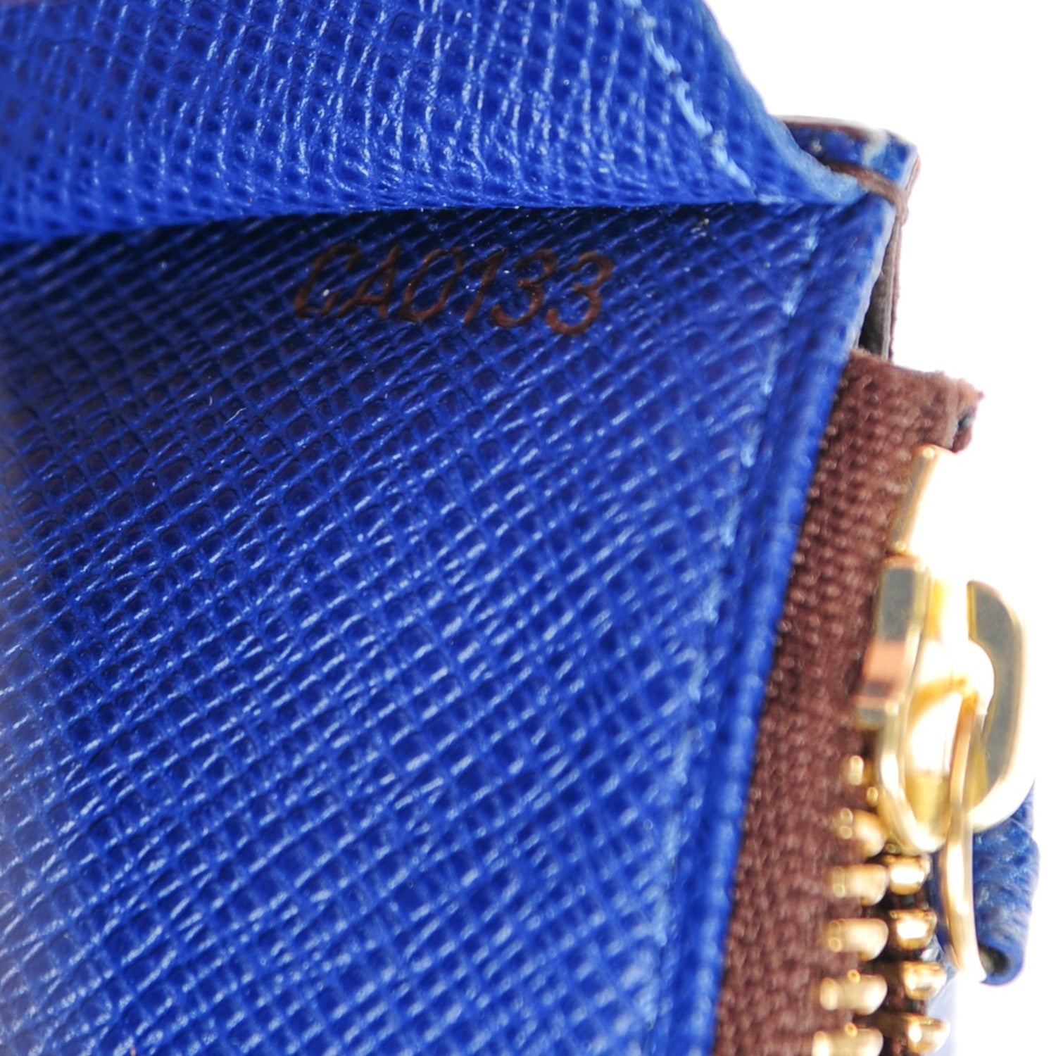 Louis Vuitton Monogram Emilie Wallet Blue 7 of 10