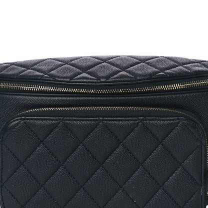 Chanel Caviar Quilted Business Affinity Waist Belt Bag Navy 8 of 14