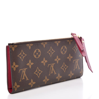 Louis Vuitton Monogram Adele Wallet Fuchsia 3 of 7