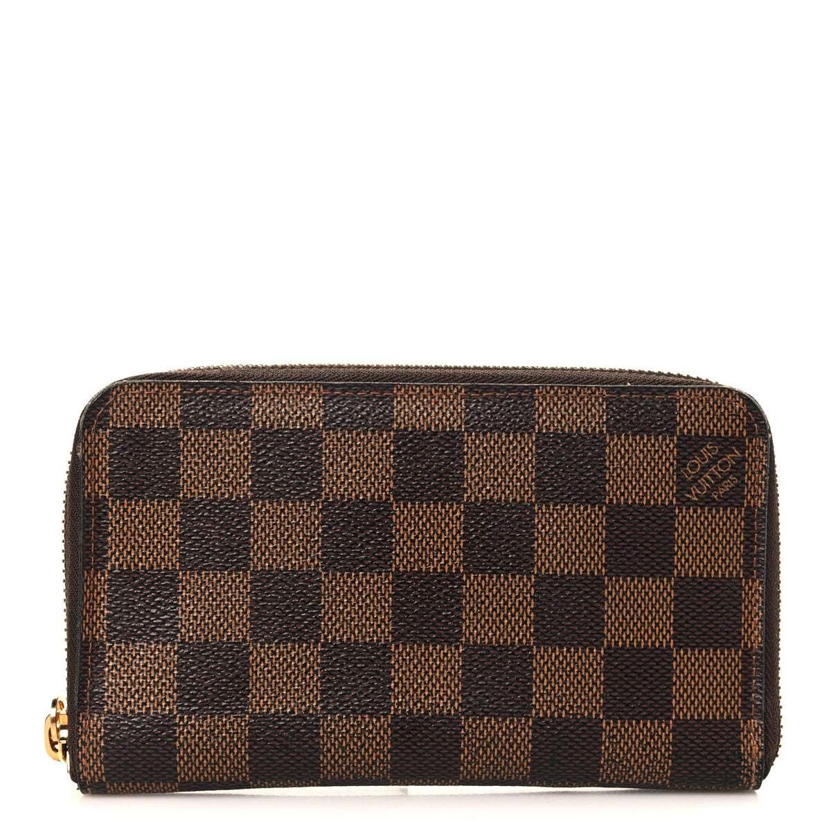 Damier Ebene Zippy Organizer Wallet