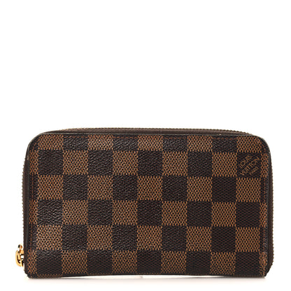 Louis Vuitton Damier Ebene Zippy Organizer Wallet 1 of 6