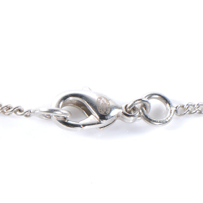 Chanel Enamel CC Necklace Light Grey 3 of 4