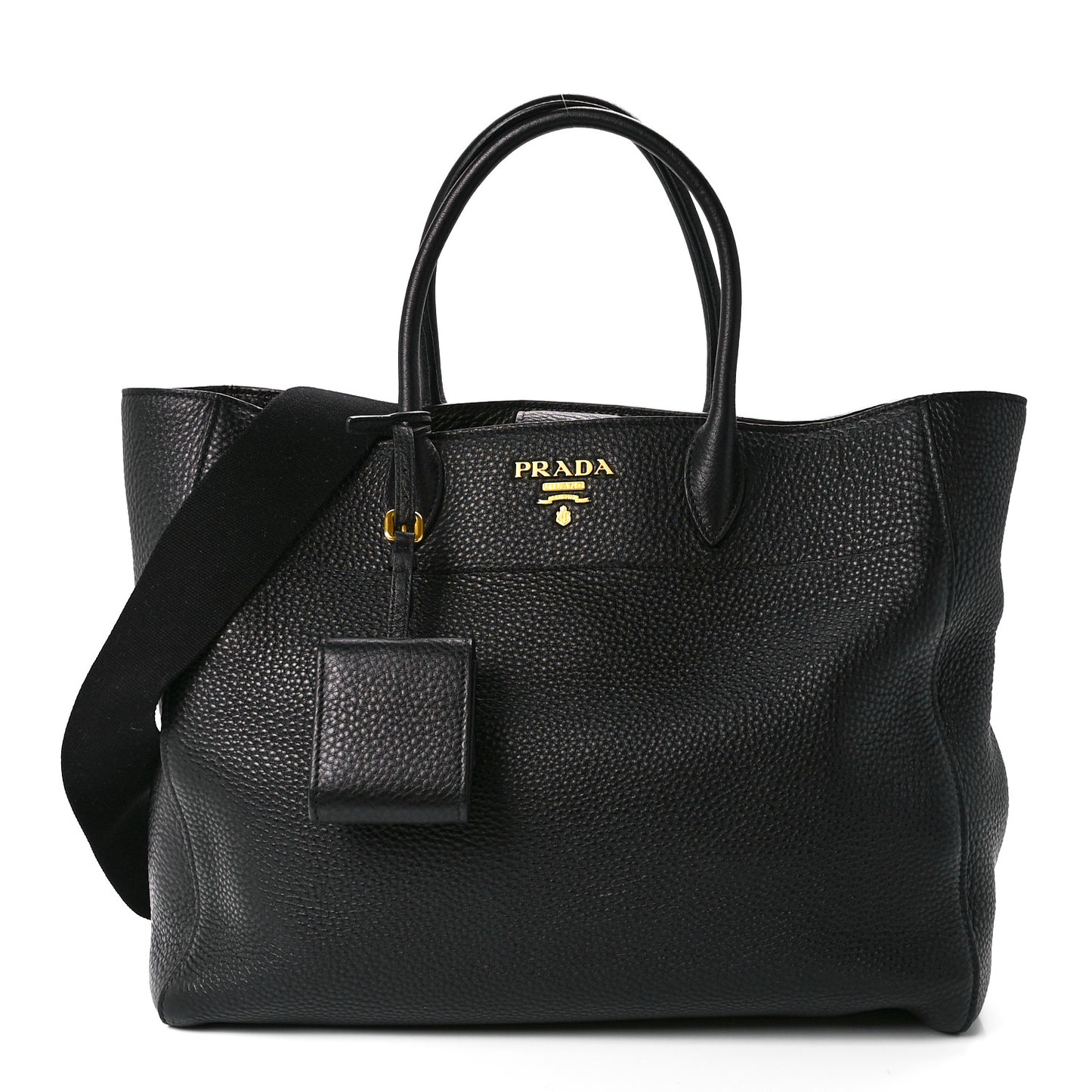 Vitello Phenix Tote Black