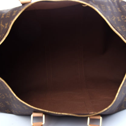 Louis Vuitton Monogram Keepall Bandouliere 55 4 of 10