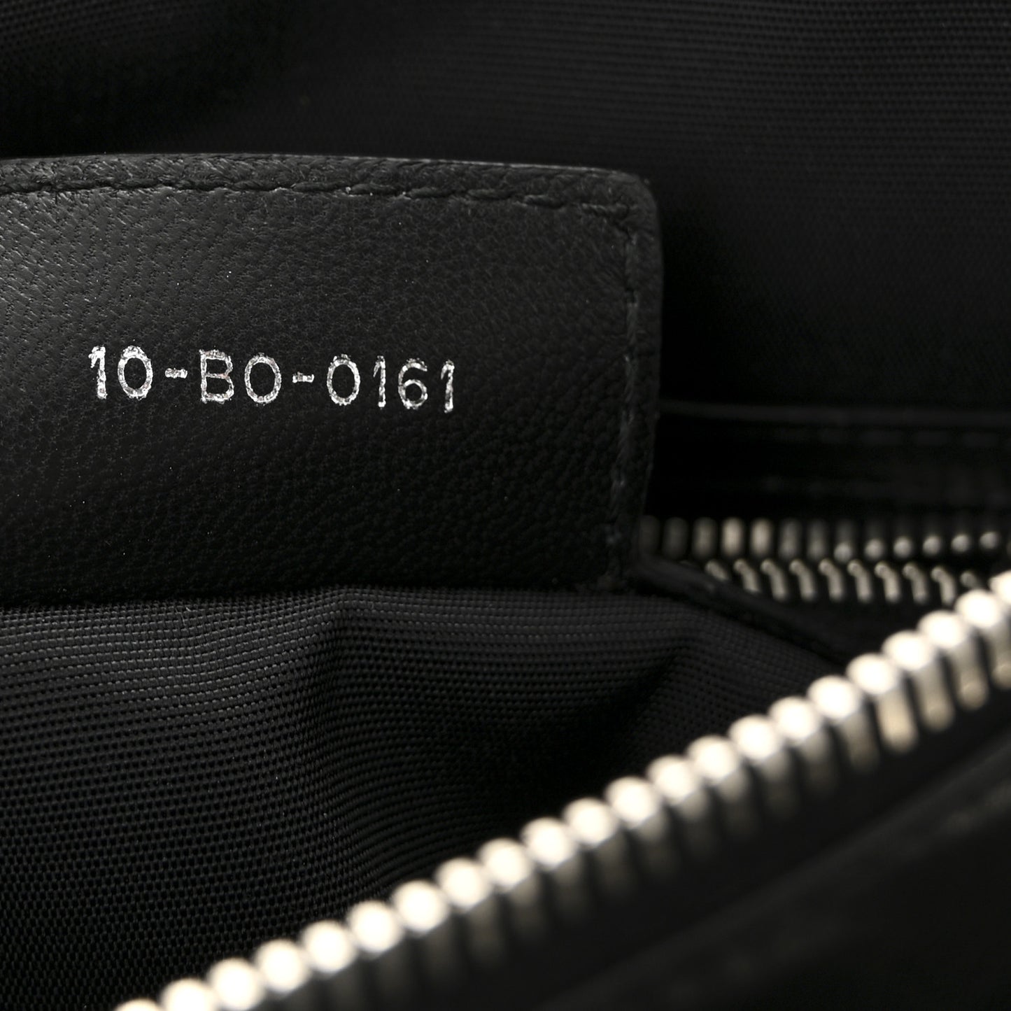 Lambskin Cannage Granville Polochon Black
