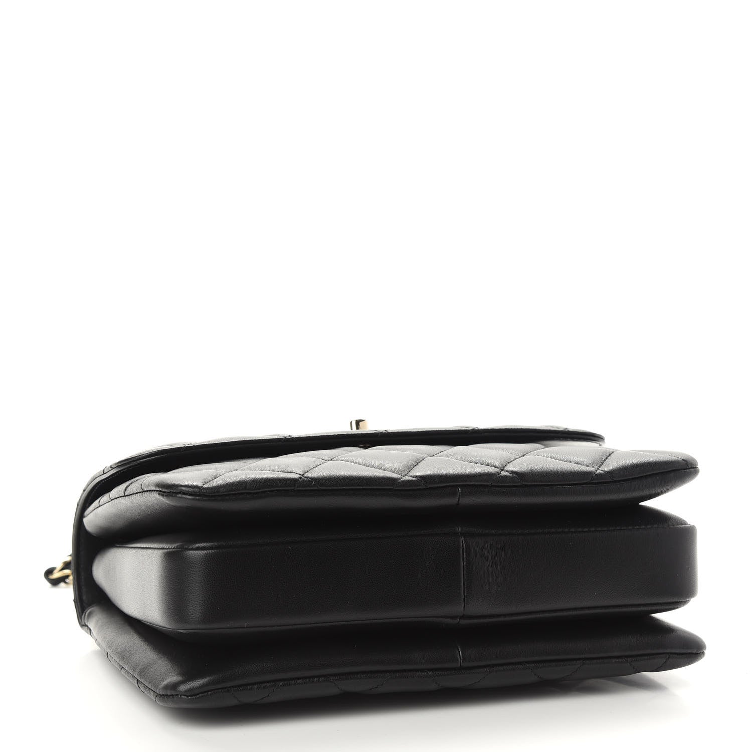 Chanel Lambskin Quilted Small Trendy CC Dual Handle Flap Bag Black 4 of 9