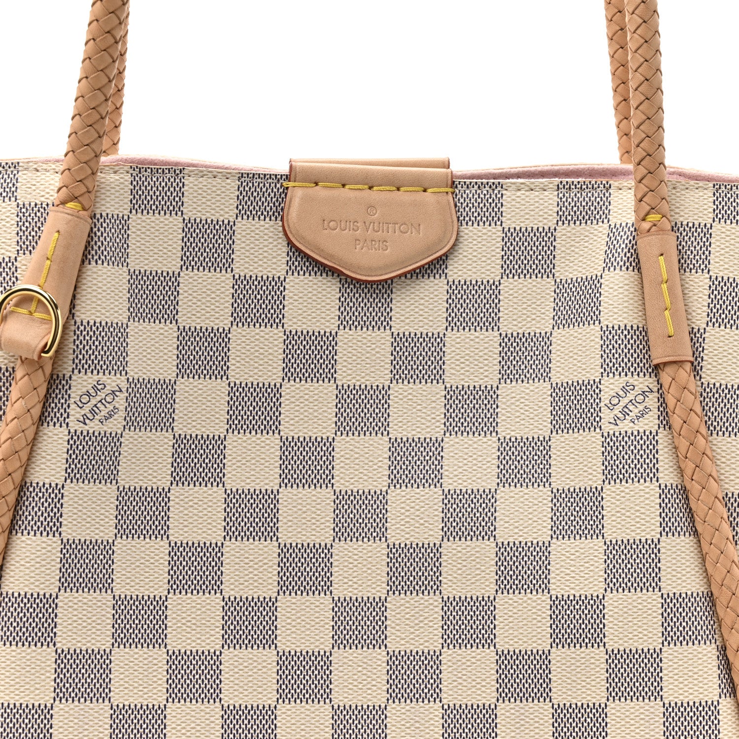 Louis Vuitton Damier Azur Propriano Rose Ballerine 7 of 10