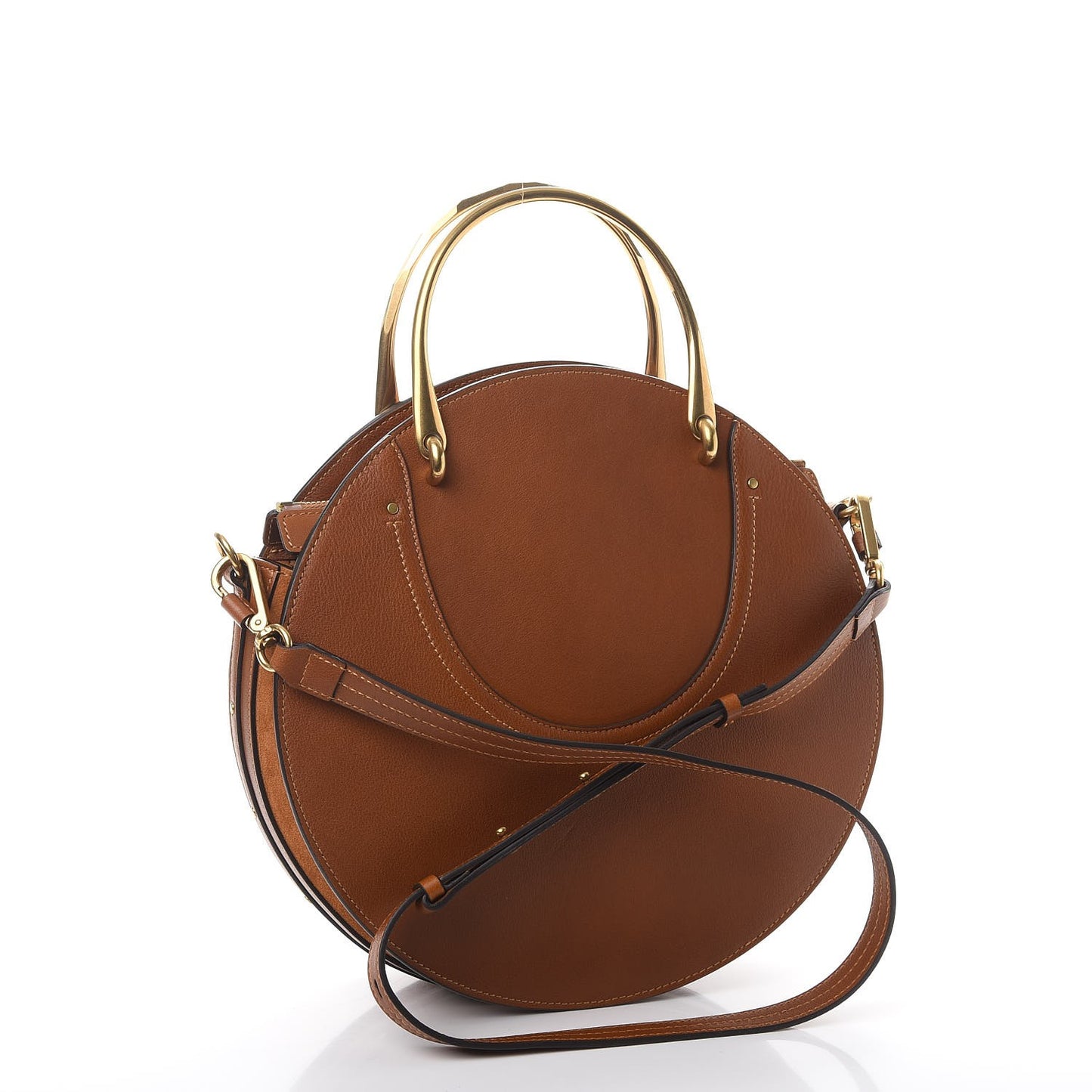 Calfskin Suede Raffia Medium Pixie Bag Caramel