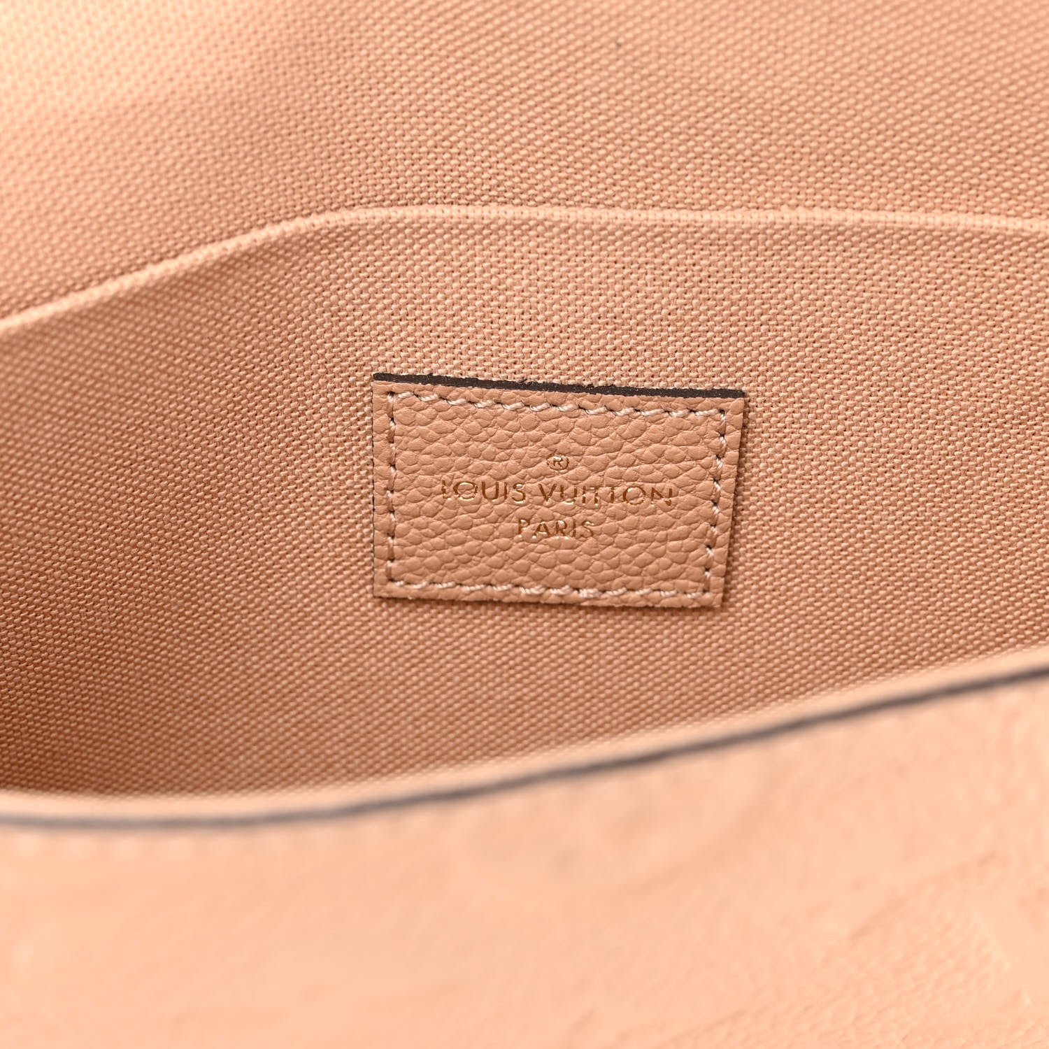 Louis Vuitton Empreinte Pochette Felicie Chain Wallet Papyrus 7 of 10