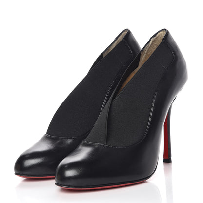 Christian Louboutin Shiny Nappa Toot Couverte 100 Pumps 36 Black 3 of 13