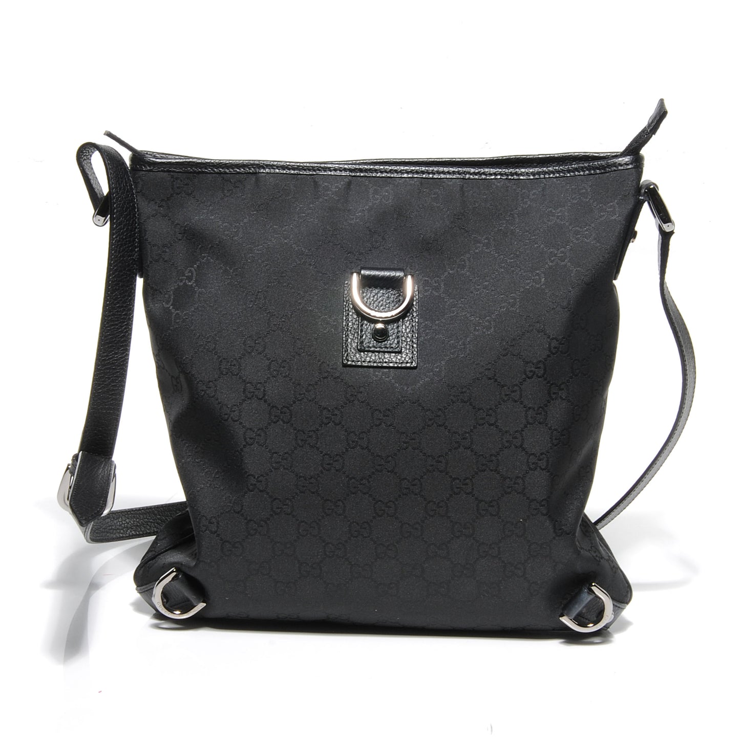 Monogram Abbey Messenger Bag Black