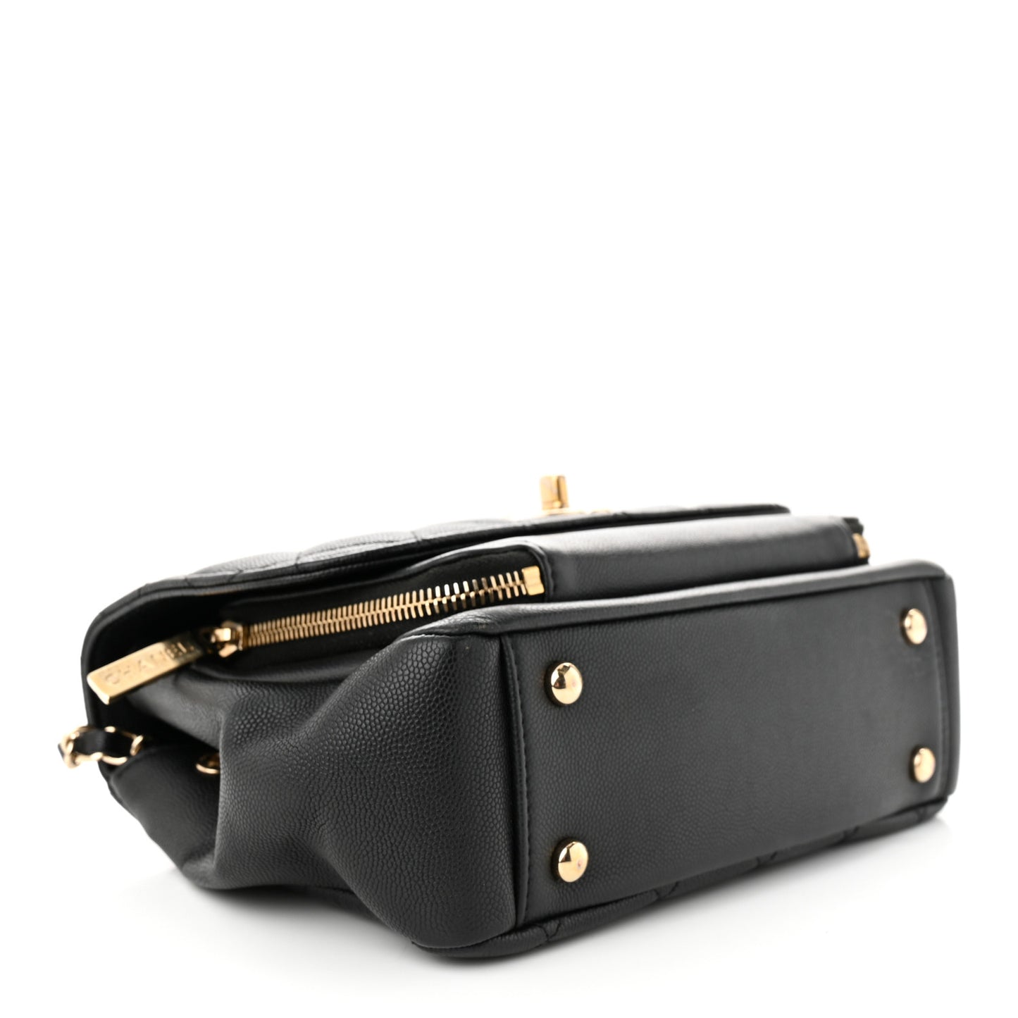 Caviar Quilted Medium Business Affinity Flap Black