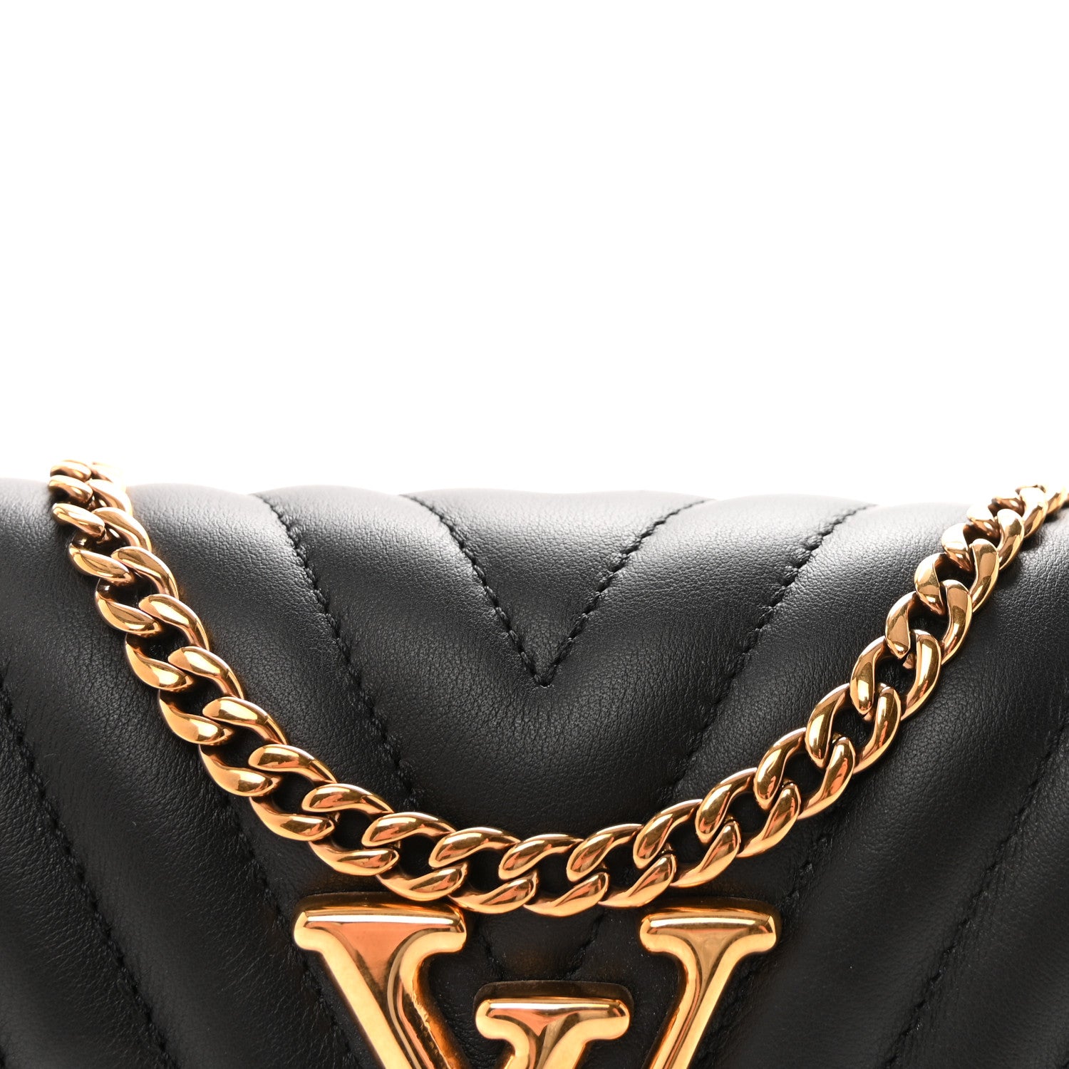 Louis Vuitton Calfskin New Wave Multi Pochette Black 7 of 9