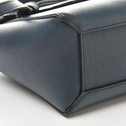 Celine Baby Grained Calfskin Nano Belt Bag Abyss Blue 10 of 10