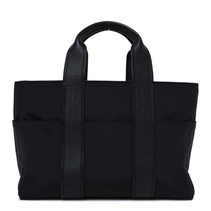 Hermes Toile Acapulco Vassus Tote Black 1 of 10