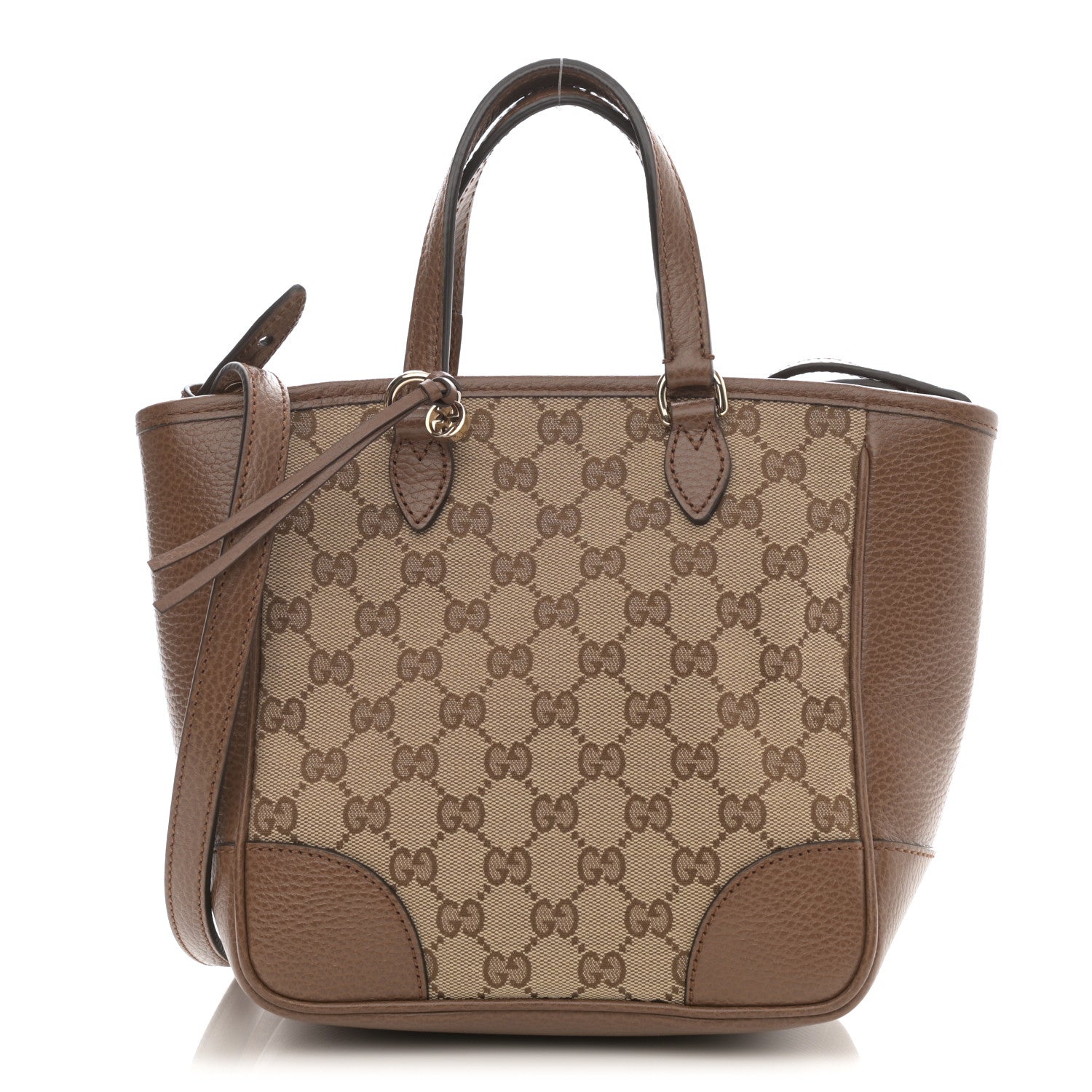 Gucci Monogram Small Bree Tote Beige Tabacco 1 of 8