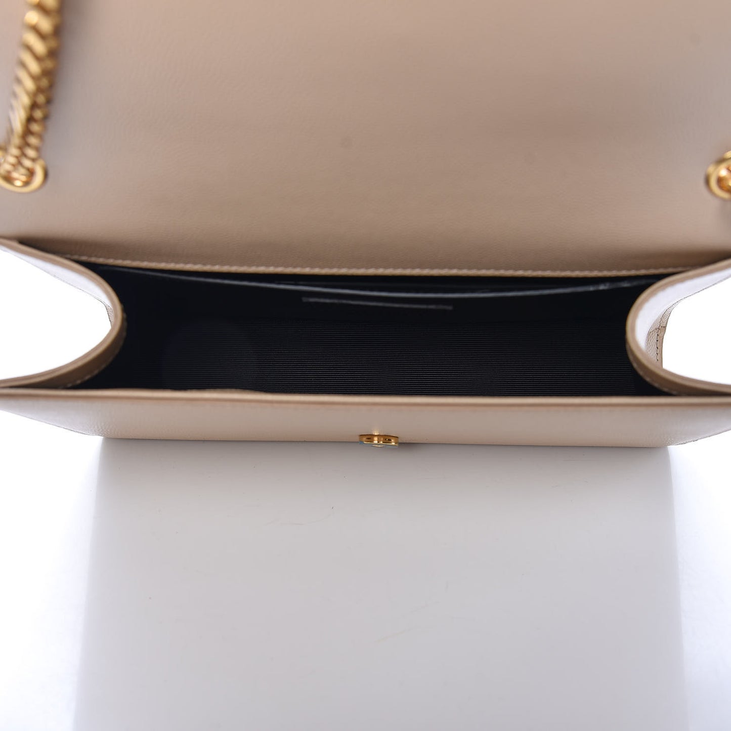 Grain De Poudre Medium Monogram Kate Satchel Nude Powder