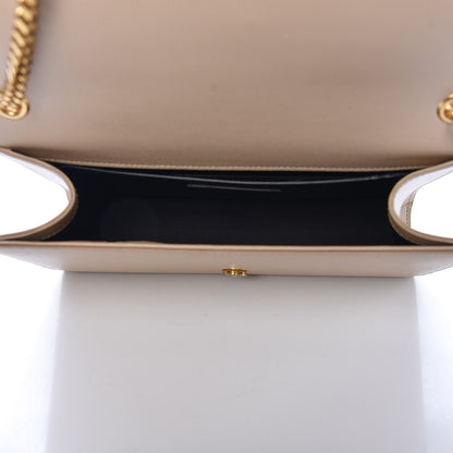 Saint Laurent Grain De Poudre Medium Monogram Kate Satchel Nude Powder 5 of 10