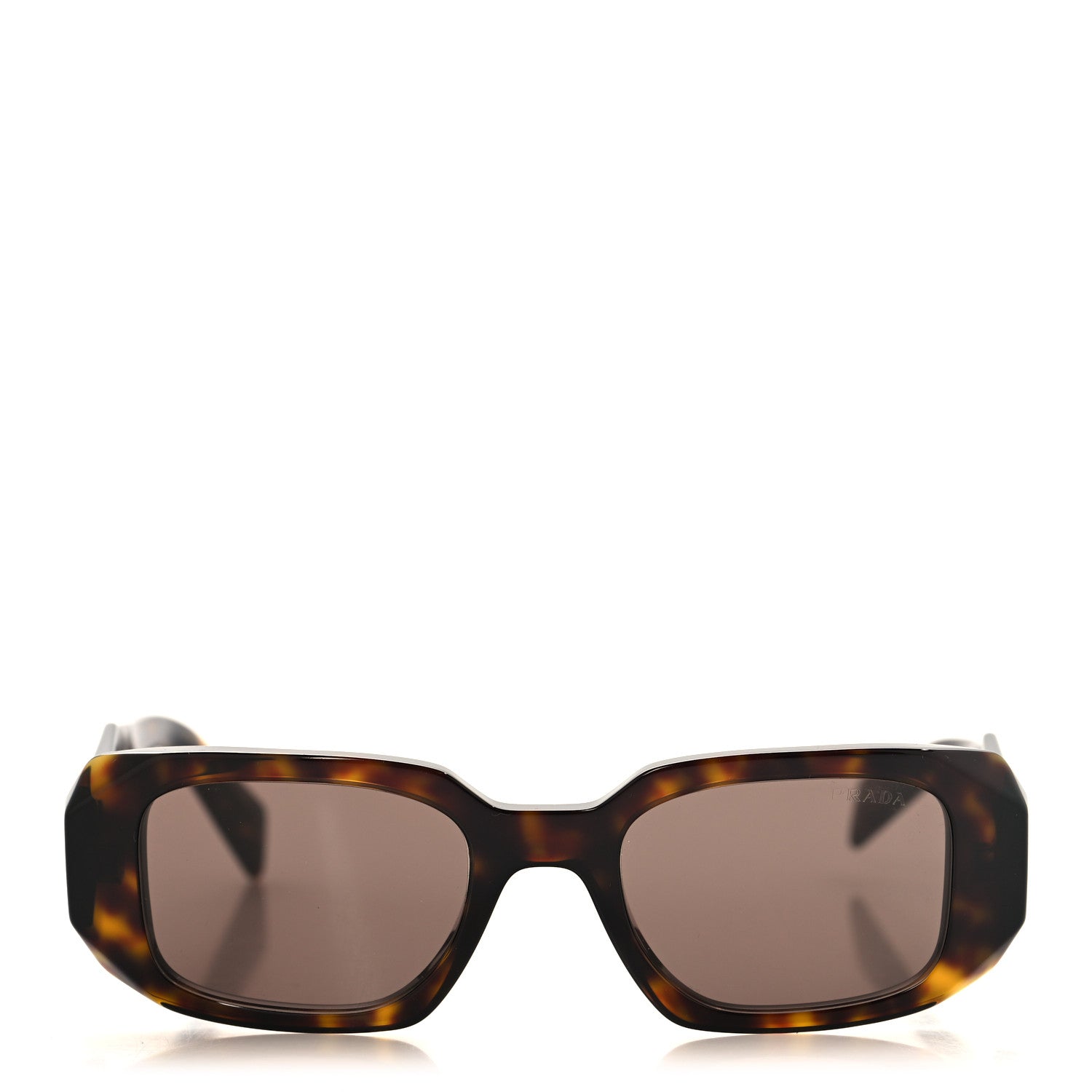 Prada Acetate Symbole Sunglasses SPR 17W Honey Tortoise 2 of 6