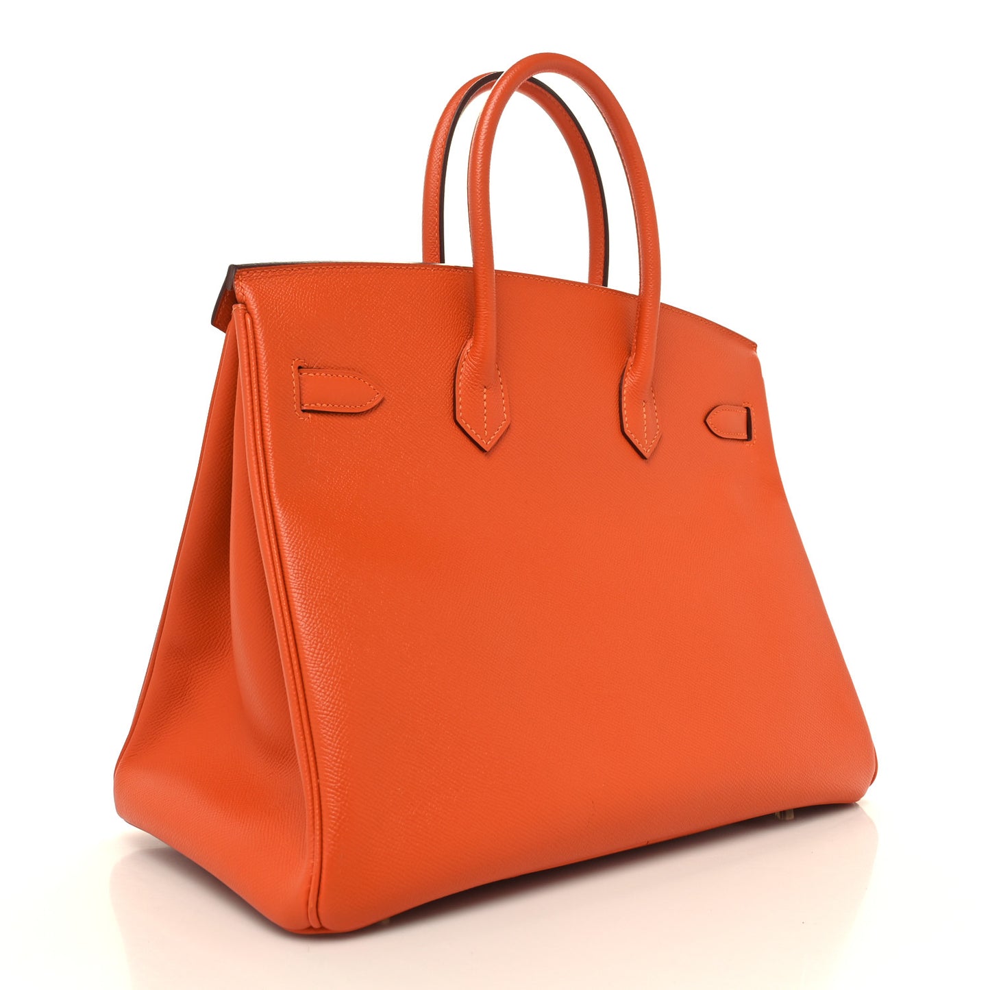 Epsom Birkin 35 Orange