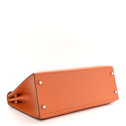 Hermes Box Kelly Sellier 32 Orange 3 of 14