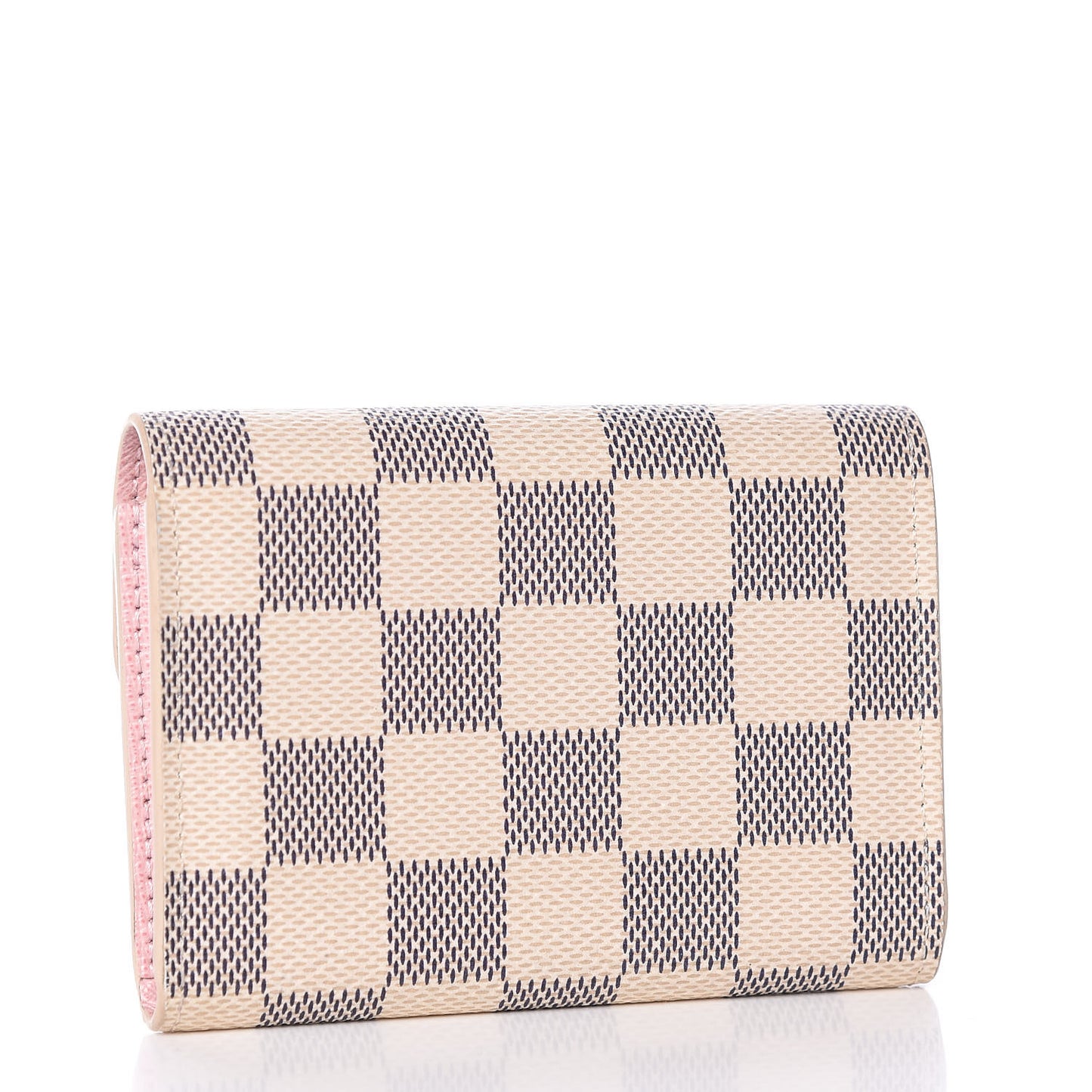 Damier Azur Rosalie Coin Purse Rose Ballerine