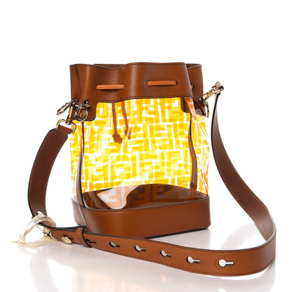 Fendi TPU FF Vitello Aura F is Fendi Grande Mon Tresor Bucket Bag Aranciata Cuoio 3 of 9