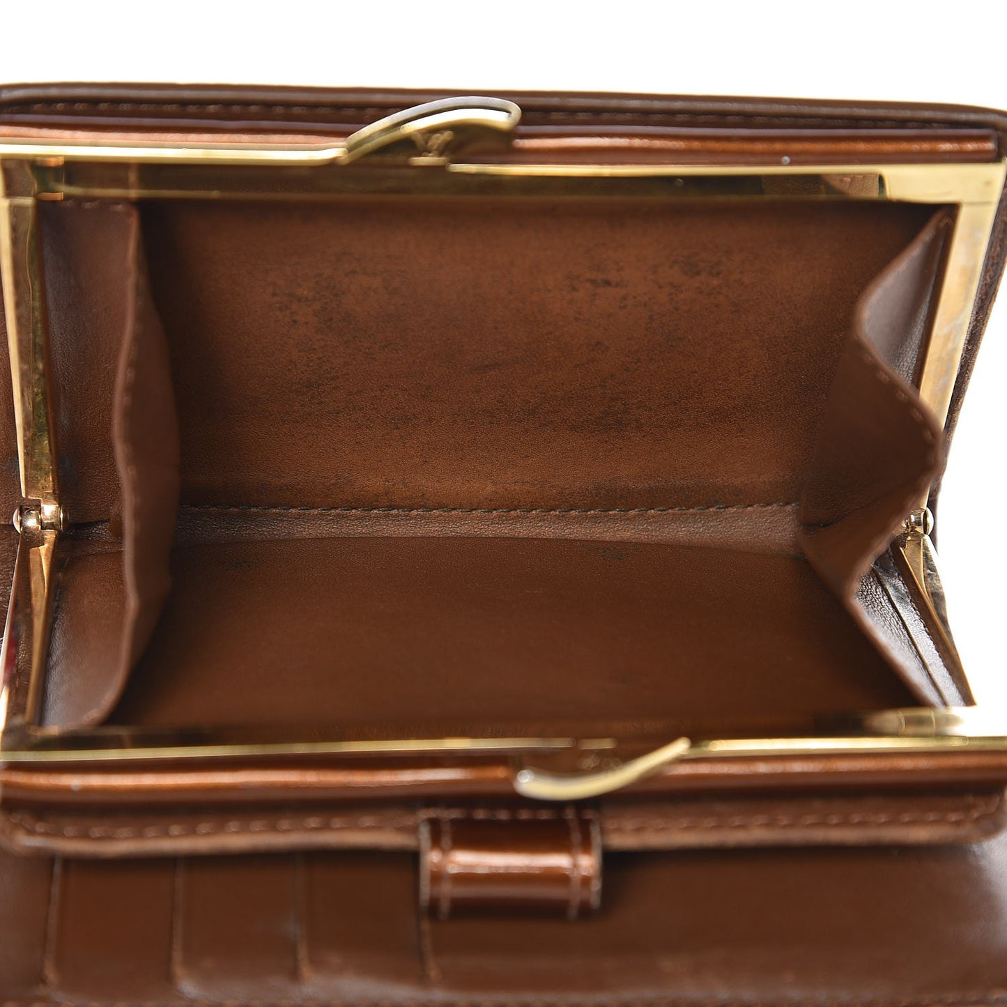 Vernis French Purse Wallet Bronze