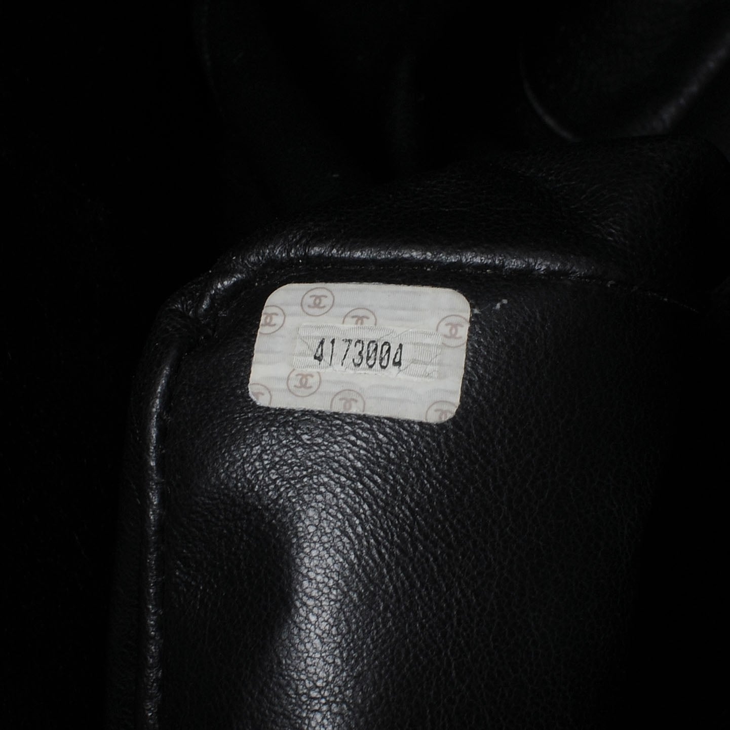 Lambskin Jumbo Shoulder Bag Black