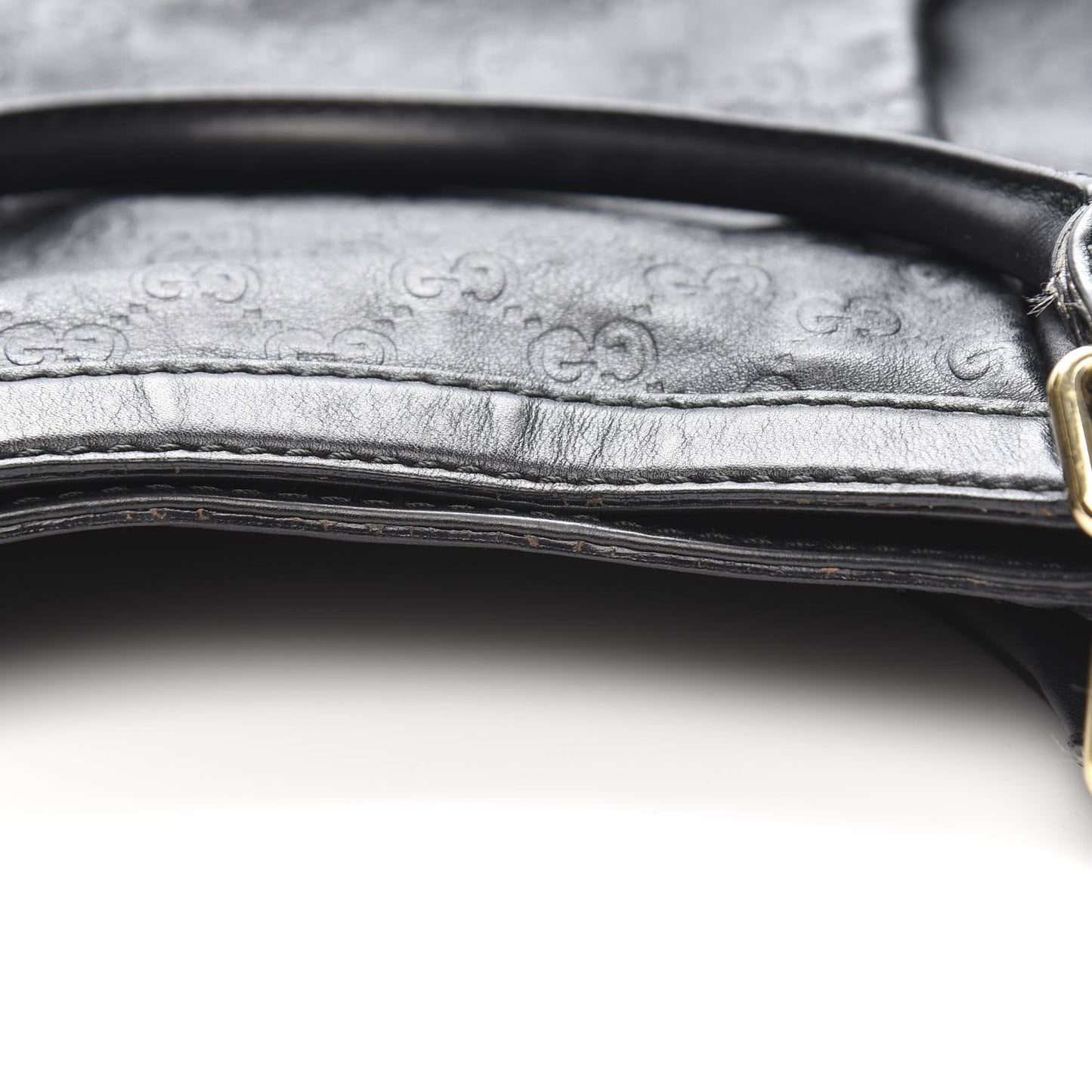 Guccissima Large Sukey Tote Black