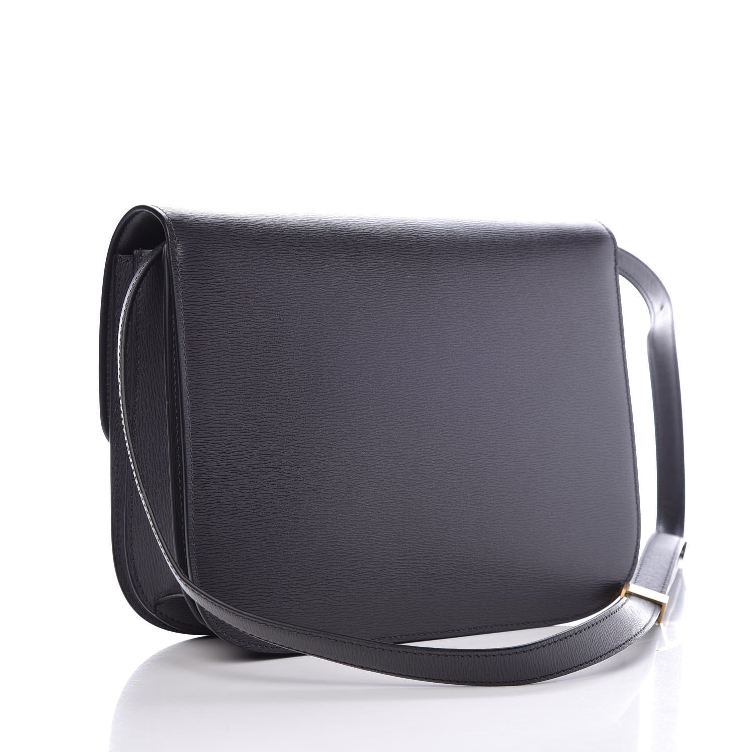 Celine Liege Calfskin Medium Classic Box Flap Bag Liquorice 3 of 8