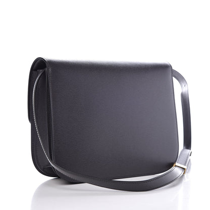 Celine Liege Calfskin Medium Classic Box Flap Bag Liquorice 3 of 8