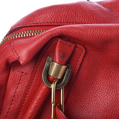 Chloe Calfskin Medium Paraty Holly Berry 12 of 17