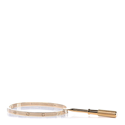 Cartier 18K Yellow Gold Small LOVE Bracelet 16 5 of 5