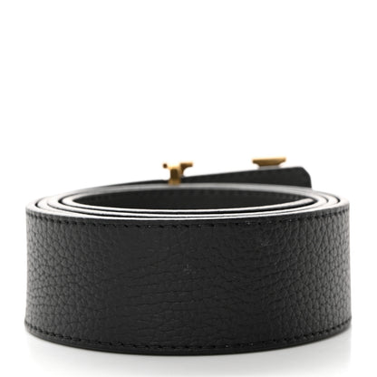 Louis Vuitton Calfskin 40mm Damier LV Initiales Reversible Belt 95/38 3 of 8