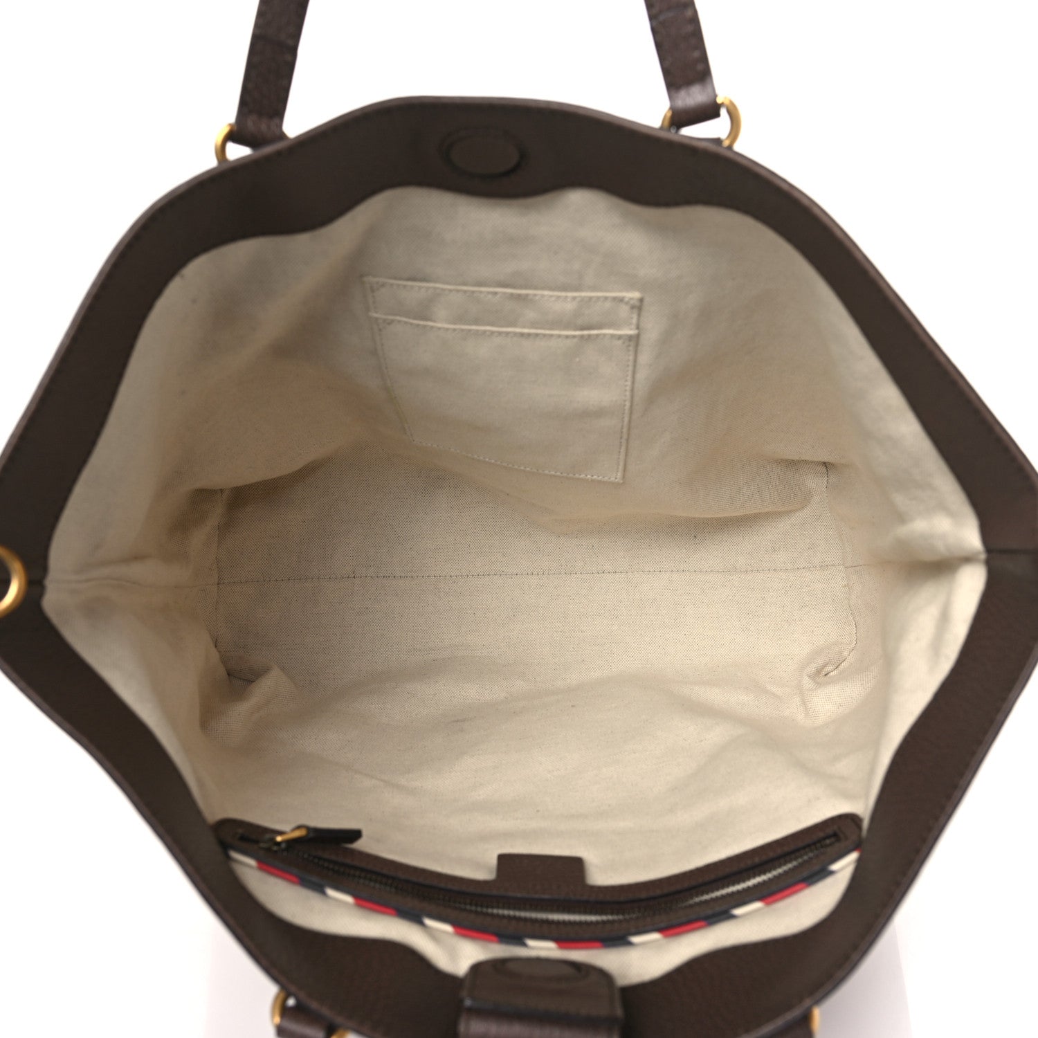 Gucci Soft GG Supreme Monogram Courrier Medium Crossbody Tote Beige New Acero 5 of 9
