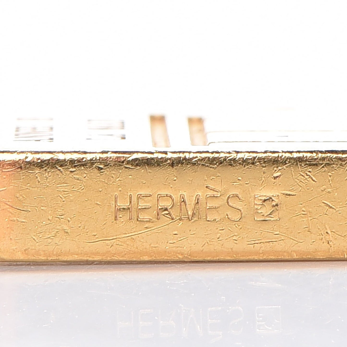 Gold Plated Annee De La Main Cadena Lock