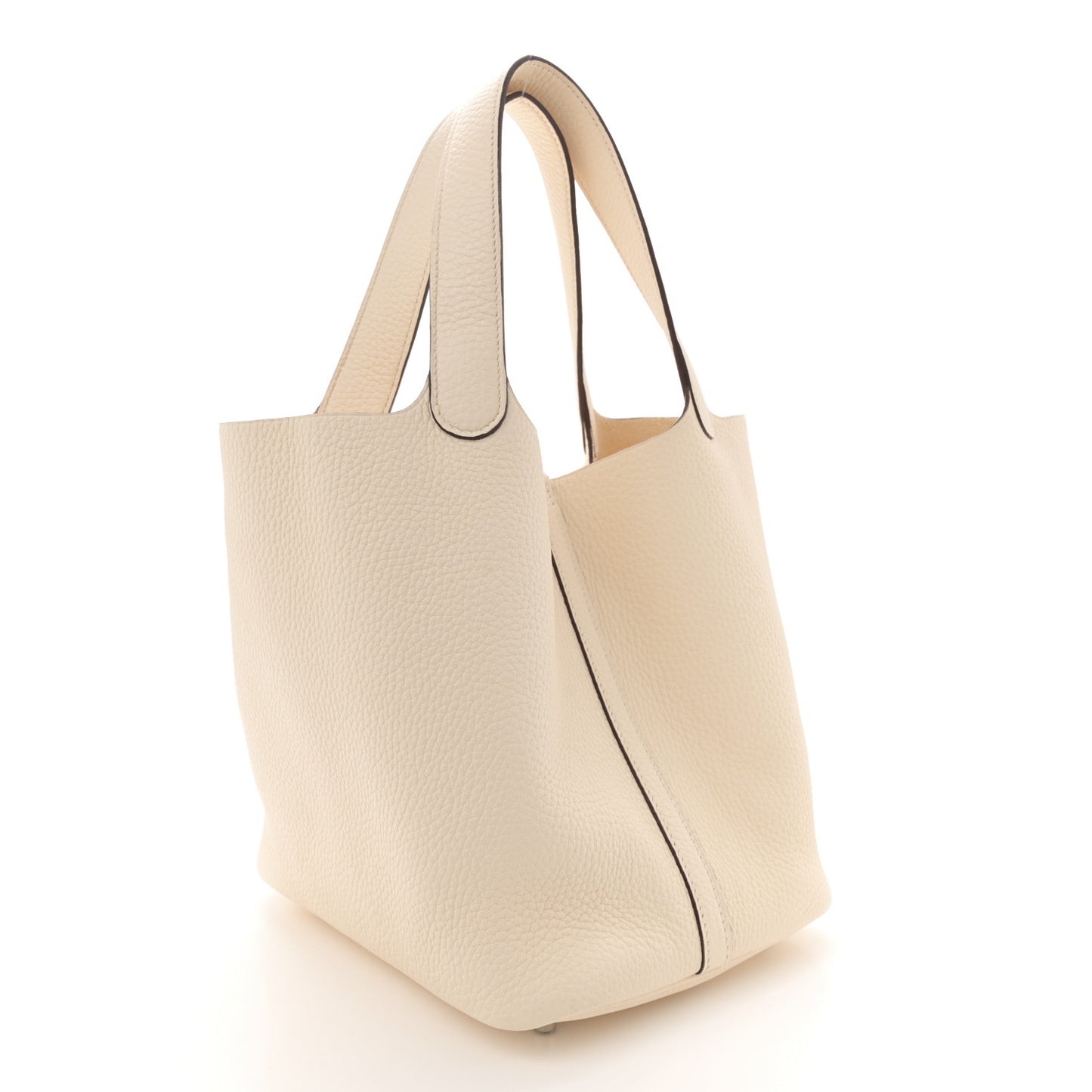 Taurillon Clemence Picotin Lock 22 MM Nata