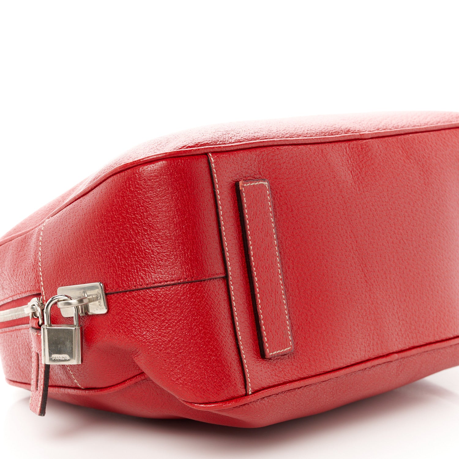 Prada Cinghiale Shoulder Bag Rubino 10 of 11