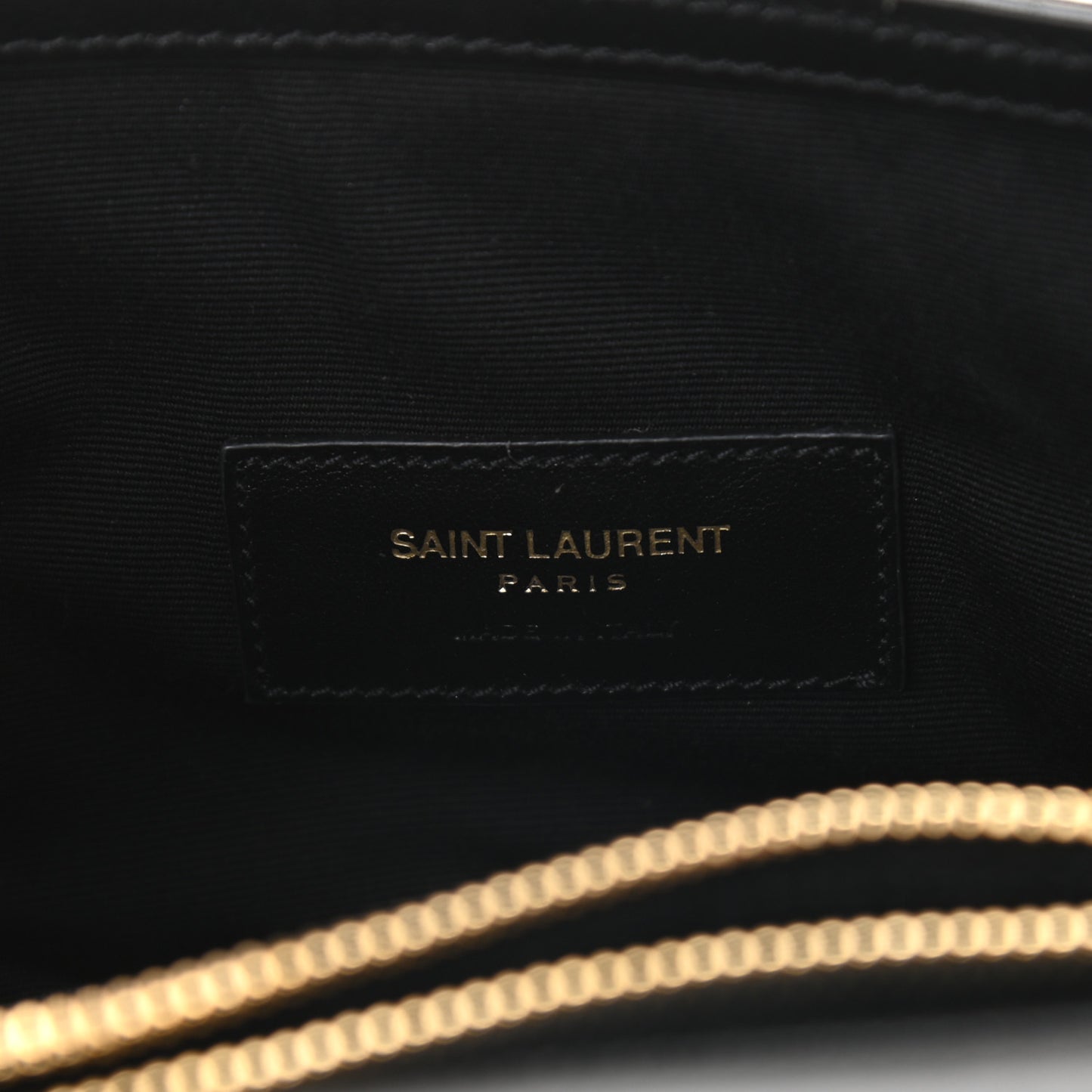 Calfskin Crossbody Bag Black