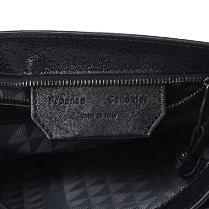 Proenza Schouler Lambskin Fringe PS1 Crossbody Pouch Black 6 of 13