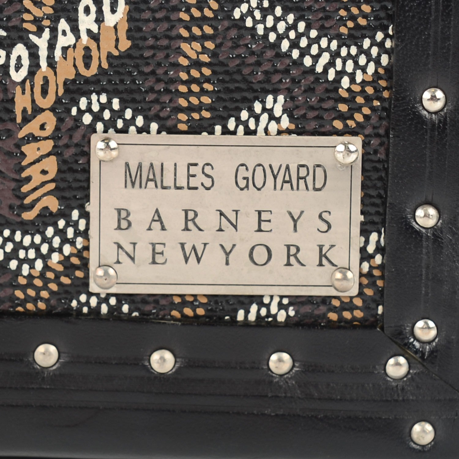 Goyard Goyardine Travelling Pet Bowl Carrier 22 Black 11 of 11