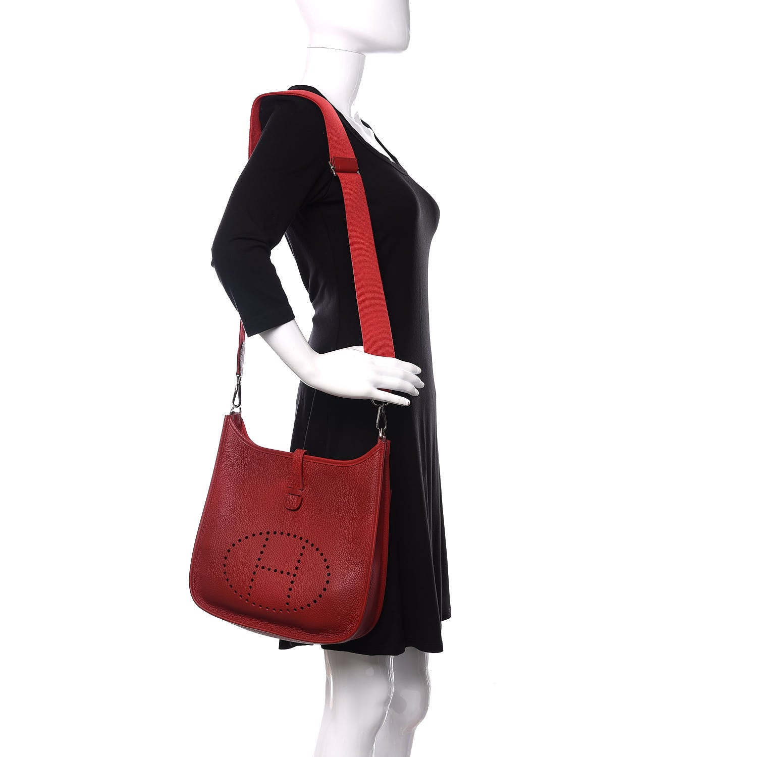 Hermes Taurillon Clemence Evelyne III PM 2 of 12